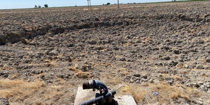 Konya'da 2 metre derinliğinde 20 metre çapında yeni bir obruk oluştu