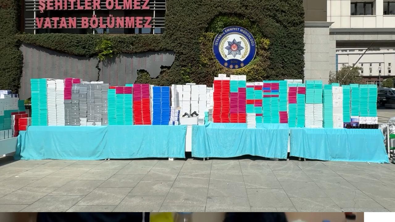 İstanbul'da kaçak ilaç operasyonu: 15 bin kutu ilaç ve tıbbi cihaza el konuldu