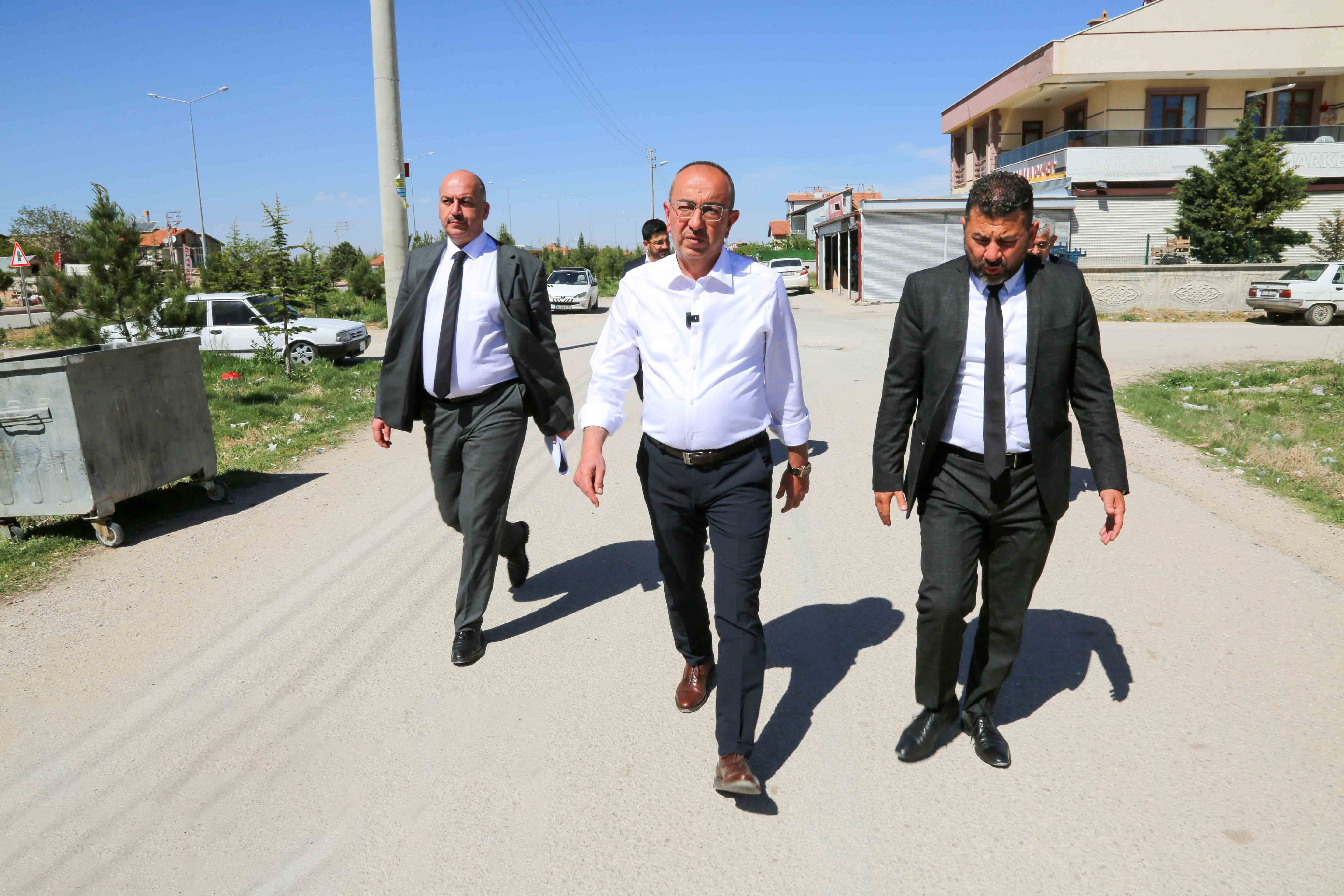 Başkan Kavuş’tan çalışmalara sıkı takip