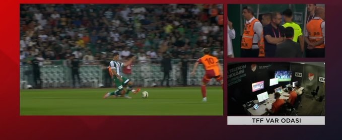 Konyaspor-Galatasaray maçının VAR kayıtları açıklandı