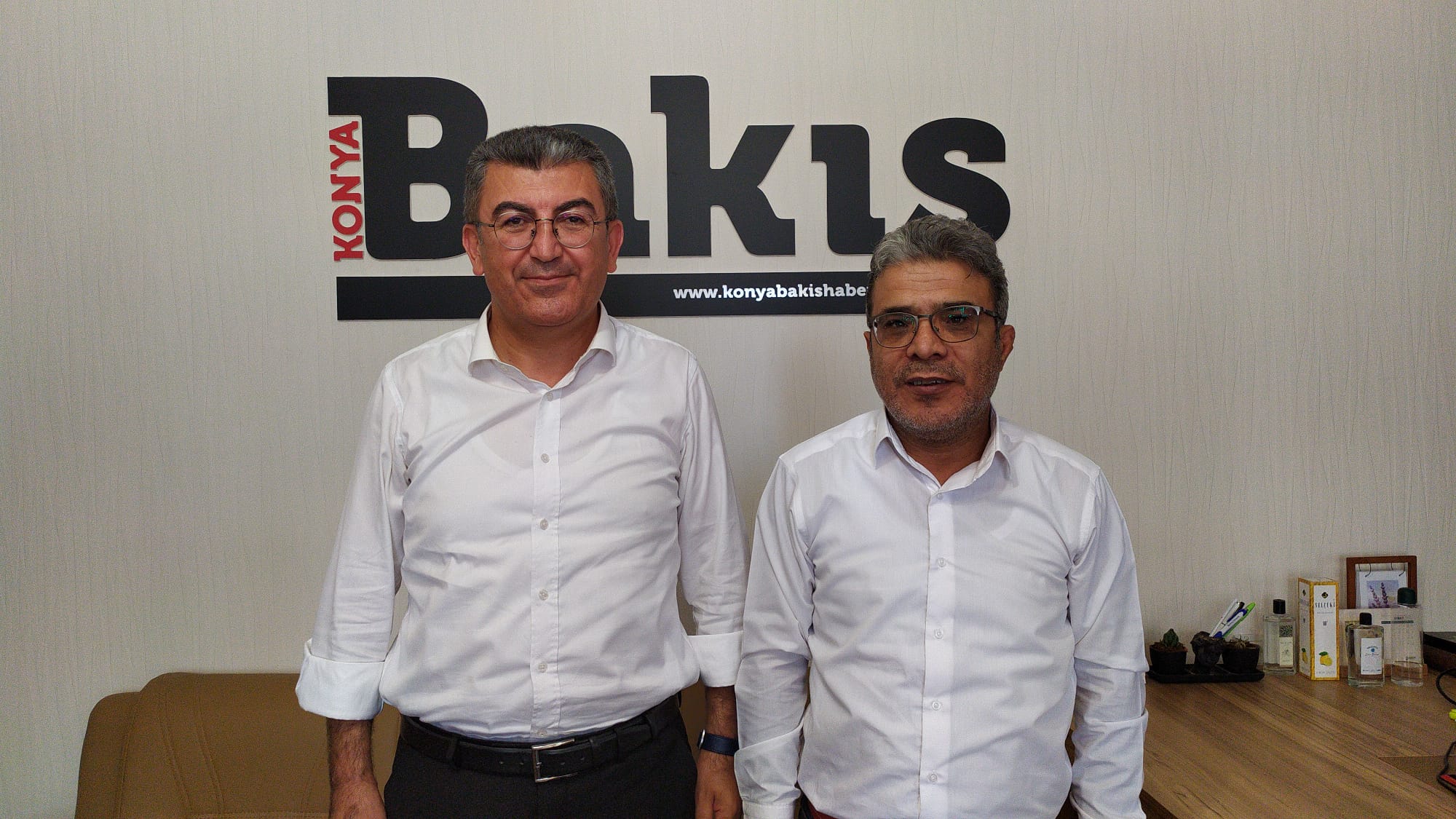 Milletvekili Hasan Ekici'den Konya Bakış Gazetesi'ne ziyaret