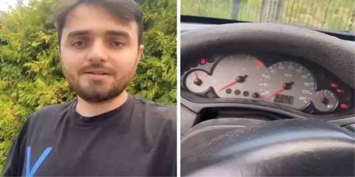 Bu arabayı Polonya'dan  bin liraya almış! Türkiye'de 400 bin isterler!