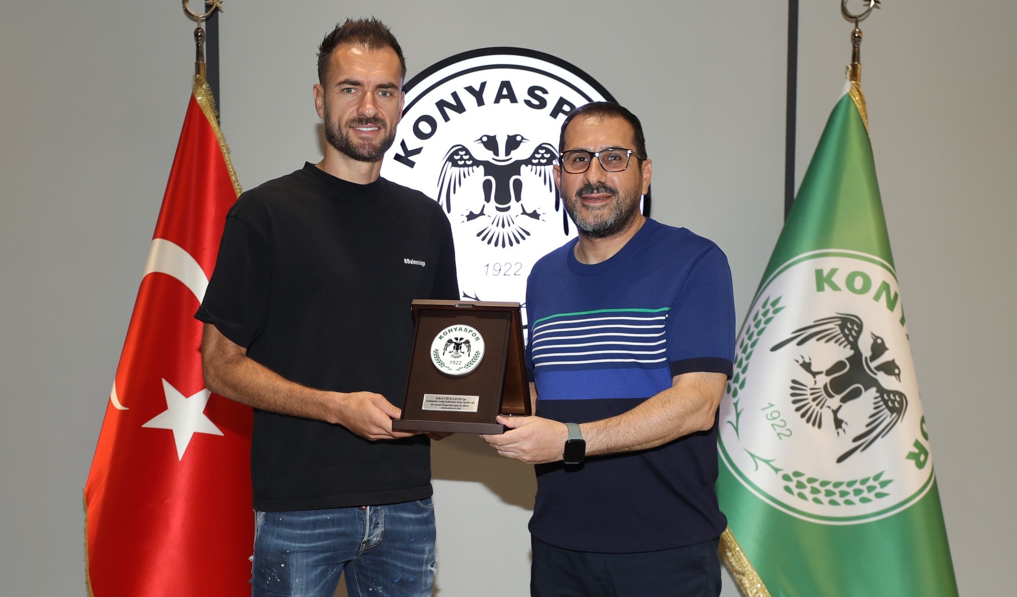 Konyaspor'dan Sokol Cikalleshi'ye veda mesajı!