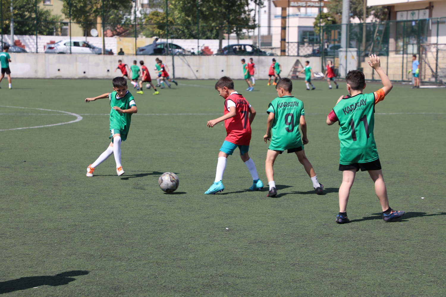 Yeni yetenekler Karatay Belediyespor için ter dökecek