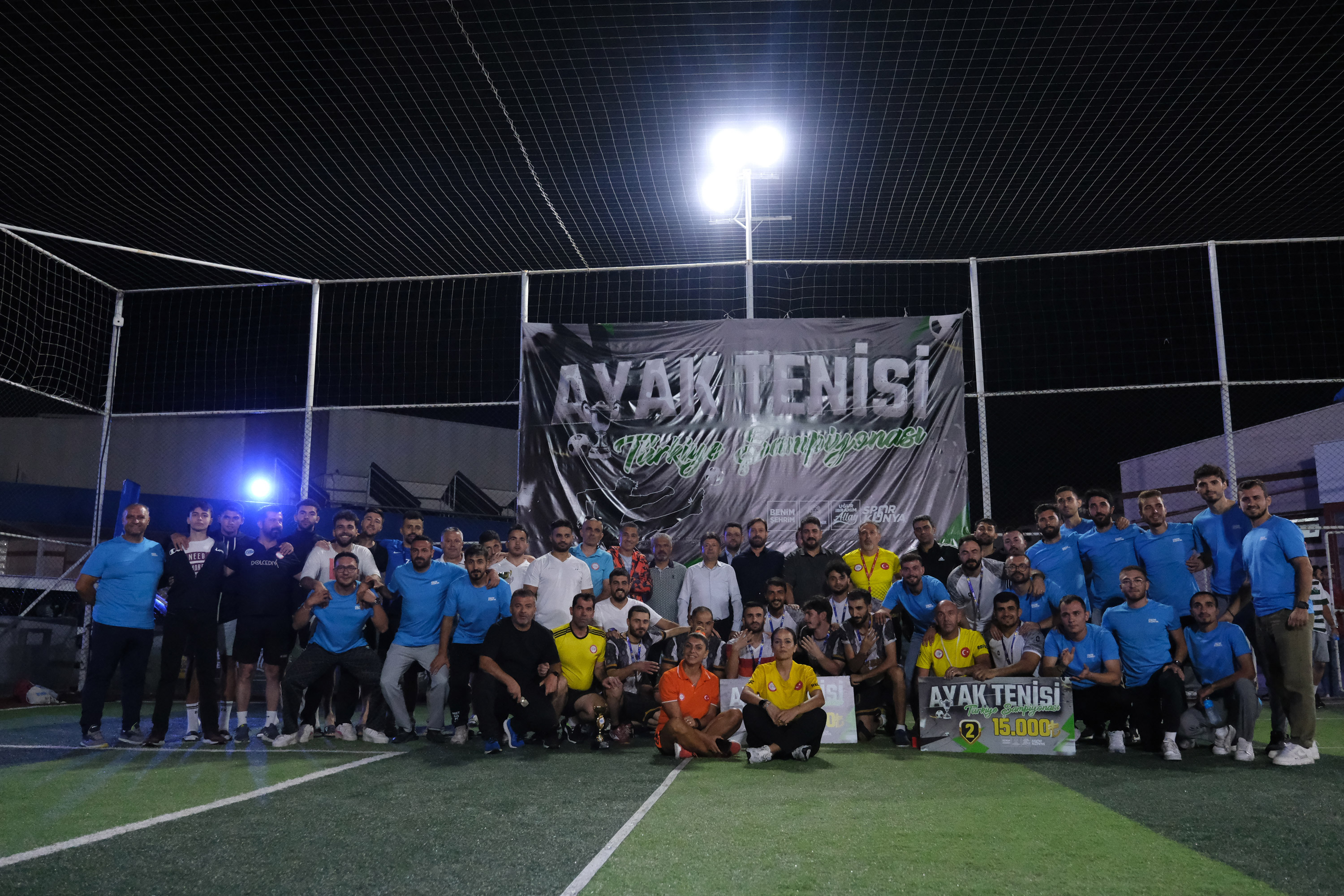 Konya Büyükşehir, Türkiye Ayak Tenisi Şampiyonası'na ev sahipliği yaptı