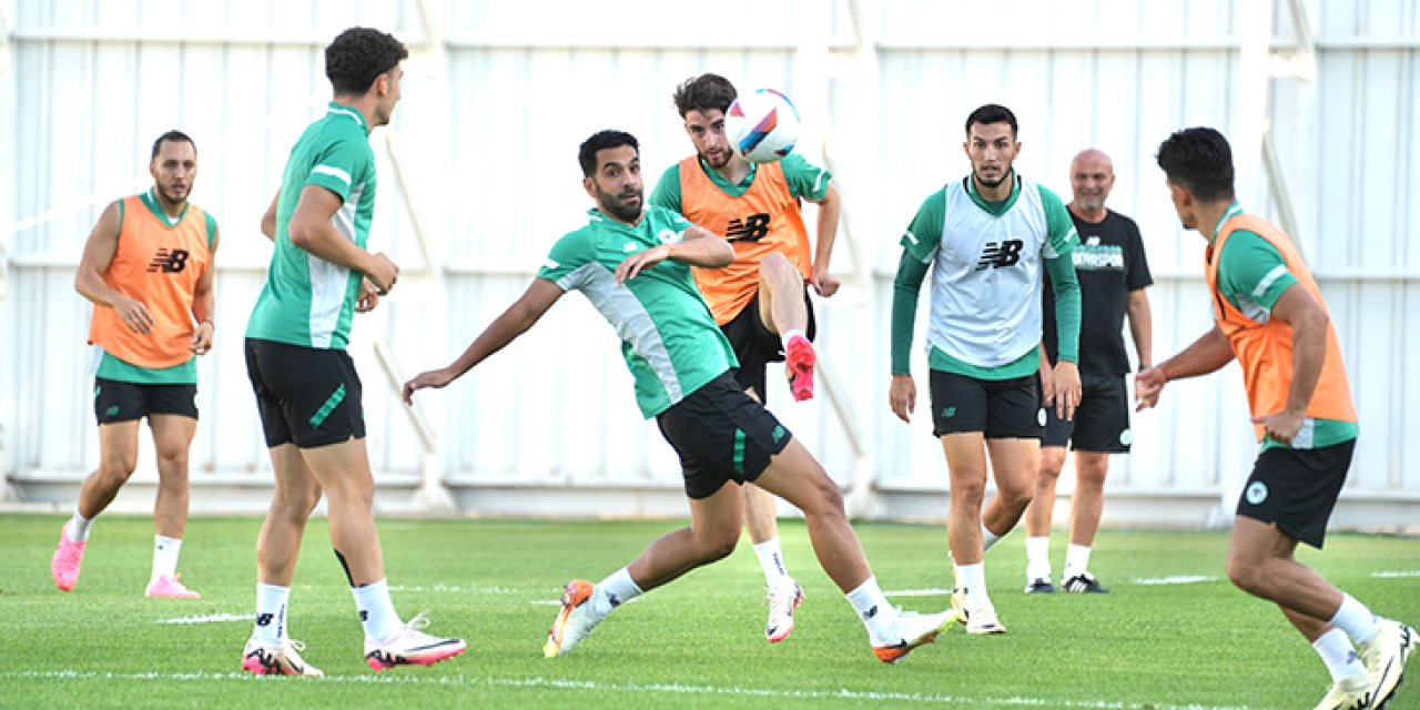 Konyaspor'da Kayserispor maçı hazırlıkları devam ediyor