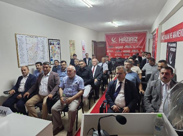 YRP Selçuklu'da Ağustos Ayı İlçe Divan Toplantısı yapıldı