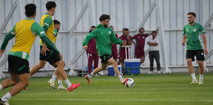 Konyaspor'dan Kayserispor'a özel çalışma! Yeşil - Beyazlılar gol çalıştı