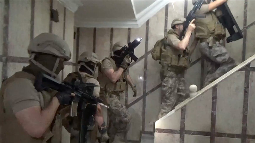 "Gürz-10" operasyonları: 119 gözaltı