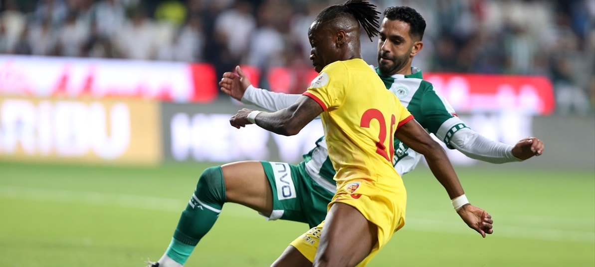 Konyaspor, 1 puan ile yetindi! Kötü oyun galibiyet getirmez