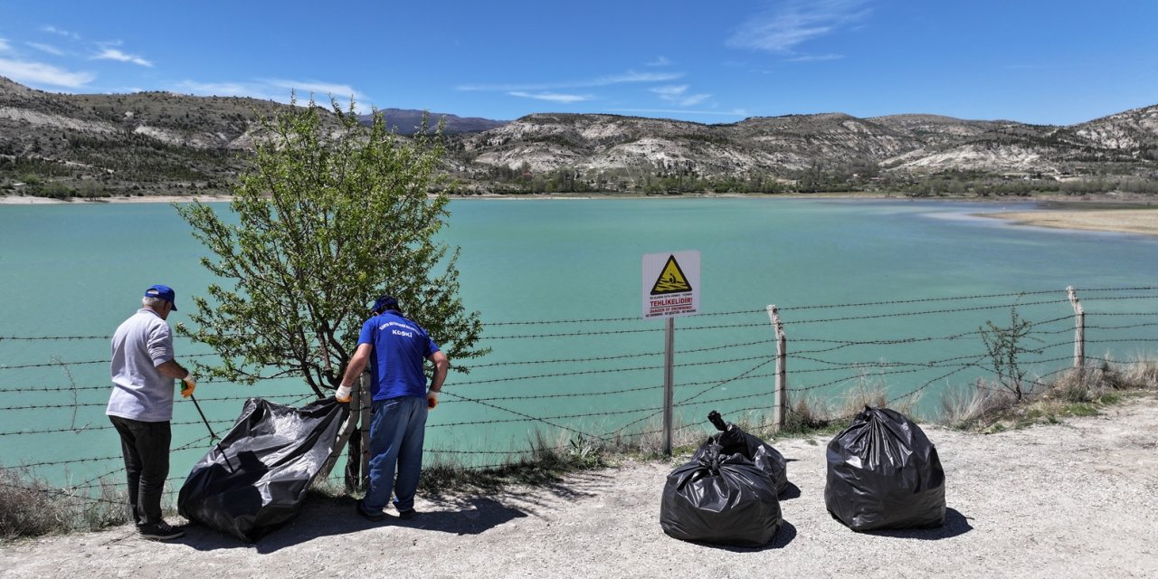 KOSKİ'den Altınapa Baraj Gölü çevresinde geniş çaplı temizlik