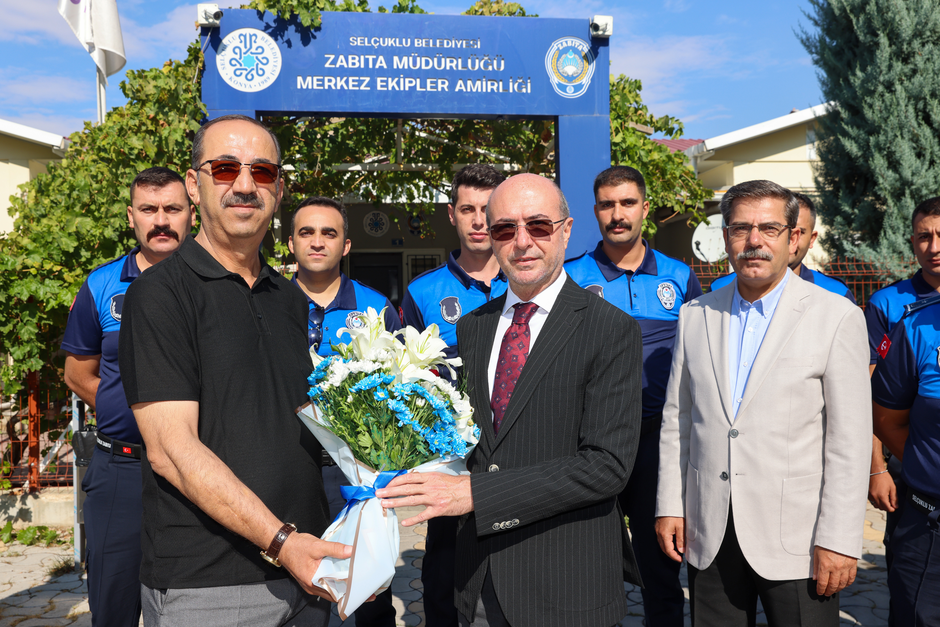 Ahmet Pekyatırmacı, Selçuklu Belediyesi Zabıta Teşkilatıyla bir araya geldi