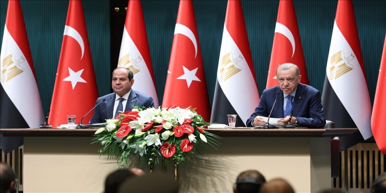 Erdoğan: Türkiye ve Mısır'ın bölgesel barış ve istikrara katkıları hayati önemdedir