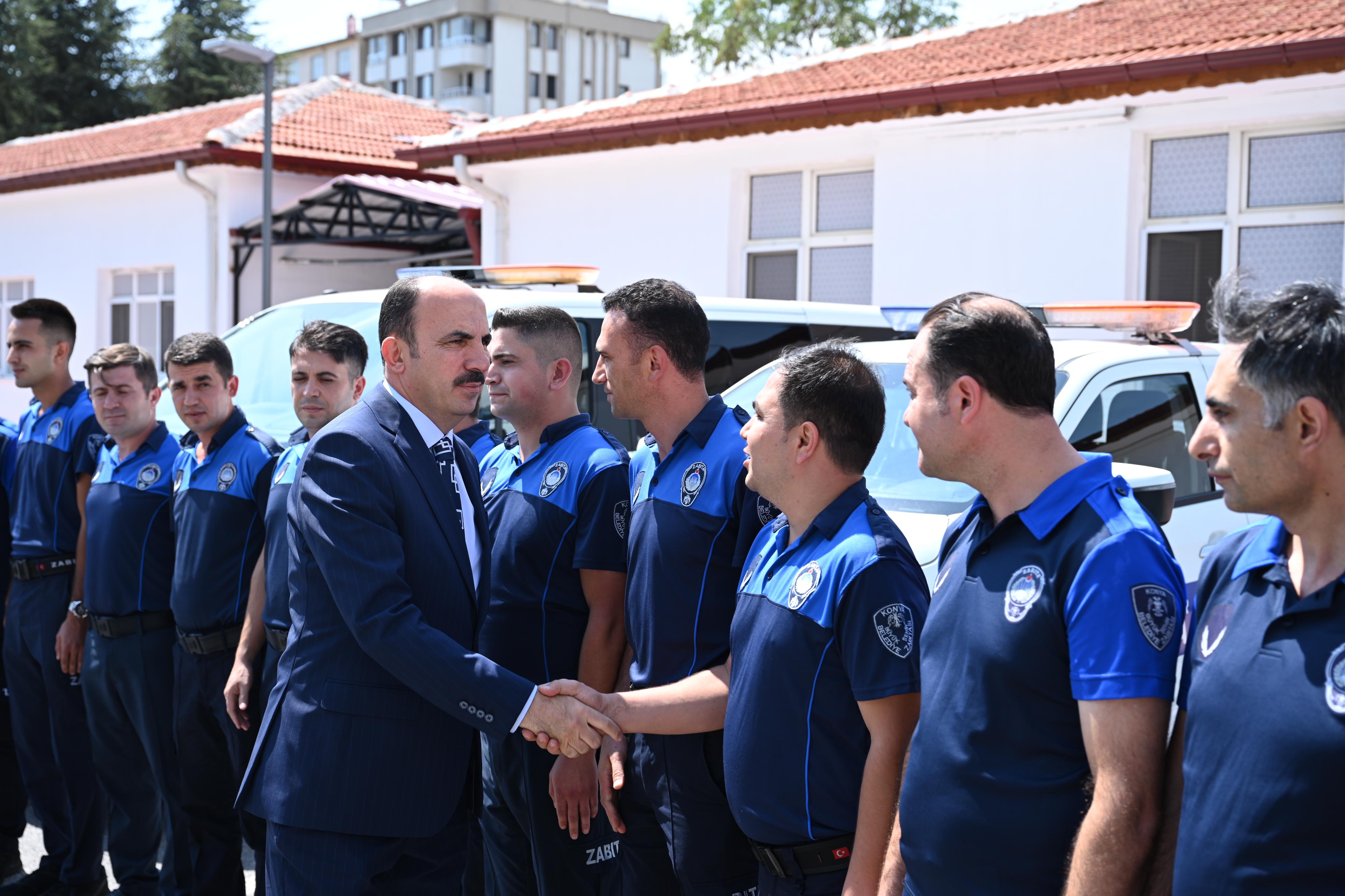 Başkan Altay, Zabıta Teşkilatı'nın 198. yılını kutladı