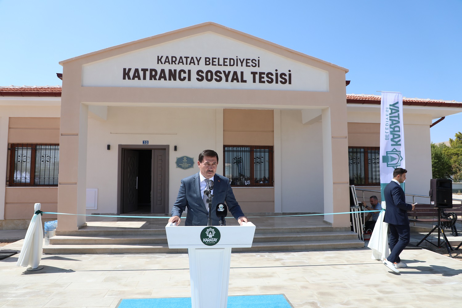 Karatay Katrancı Sosyal Tesisi açıldı