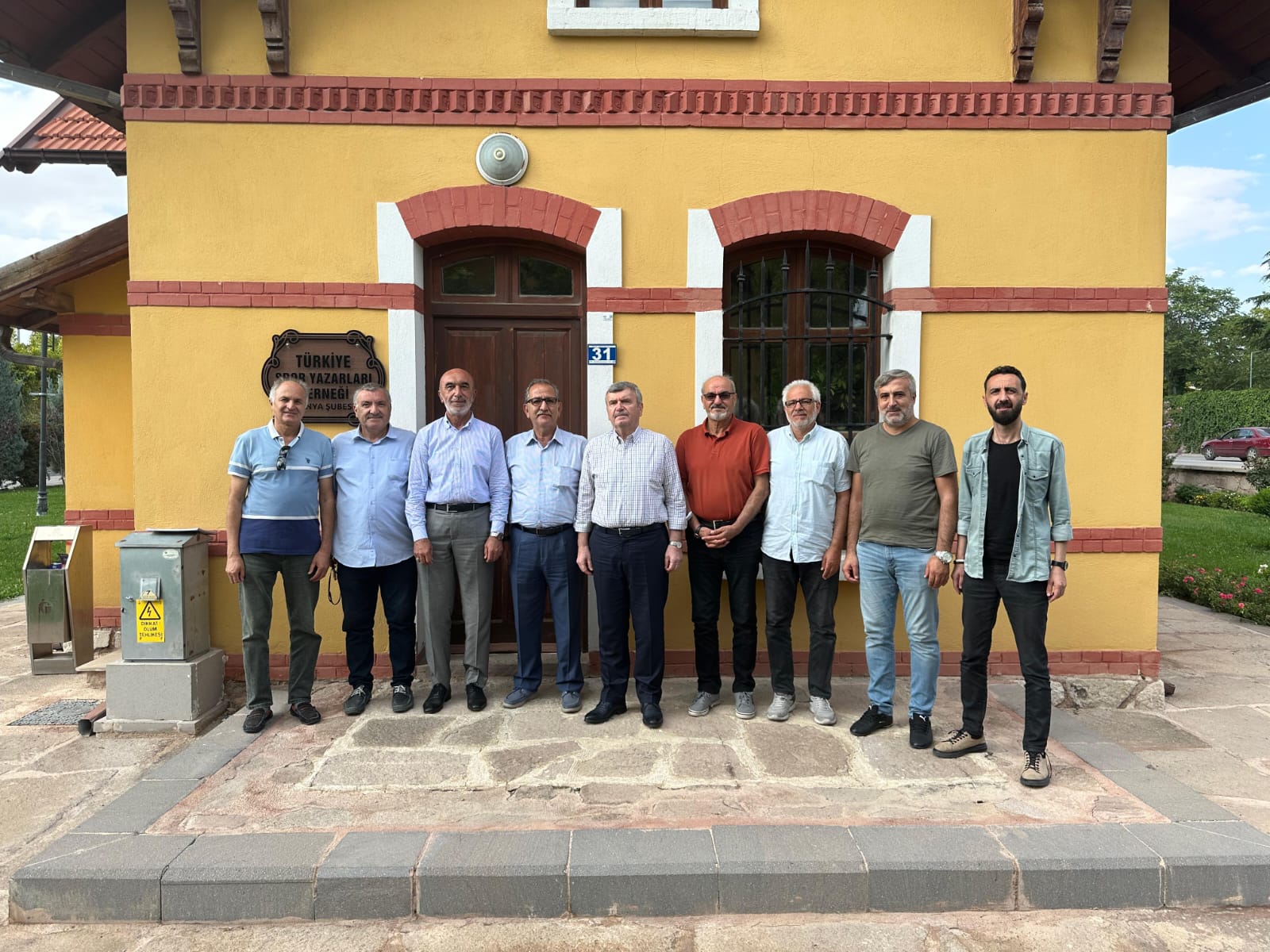 Akyürek ve Angı'dan TSYD Konya'ya ziyaret