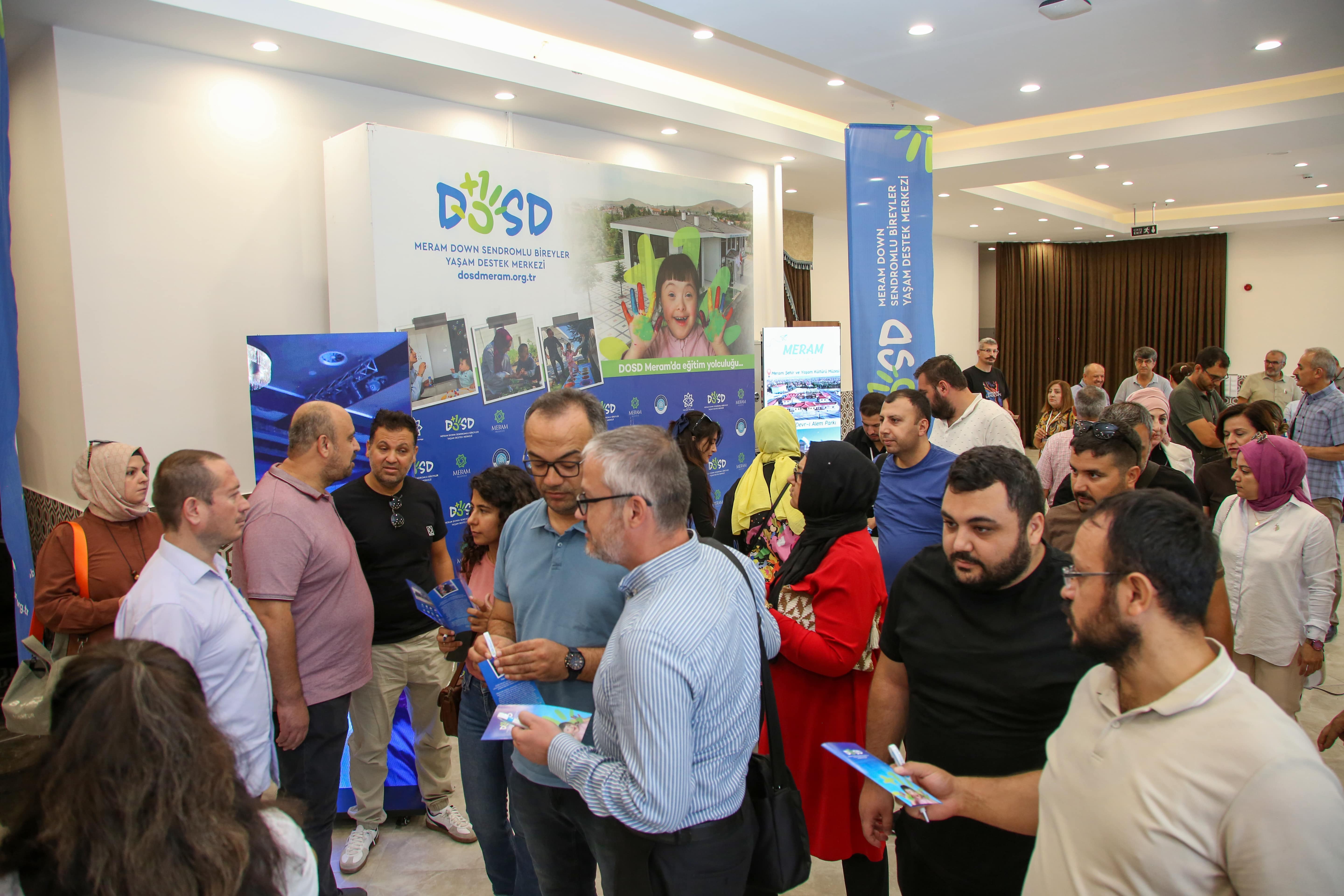 Bilim dünyasından DOSD Meram'a yoğun ilgi