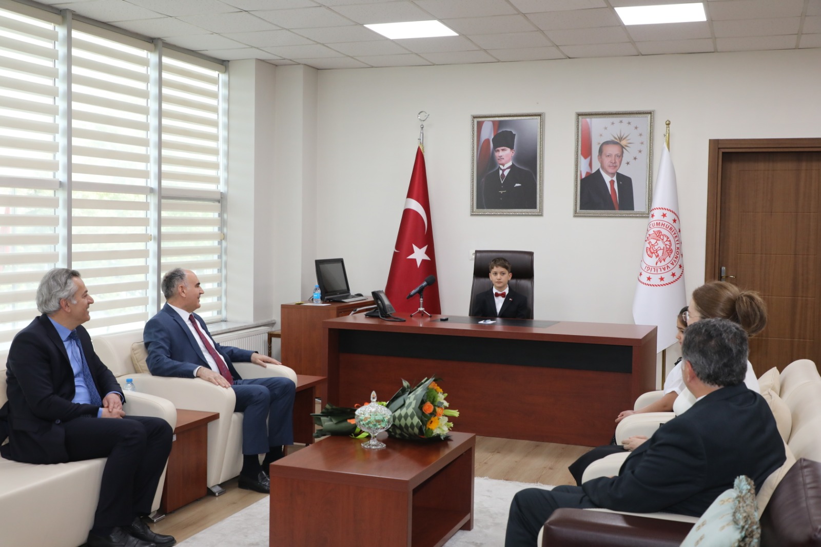 Konya'da vali koltuğuna oturdu! İşte ilk talimatı bu oldu