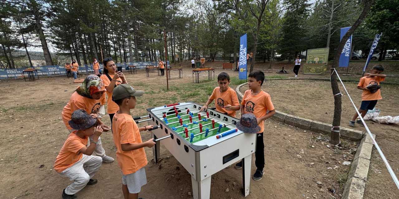 Konya Büyükşehir Belediyesi, “Anne-Oğul Oyun Kampı” düzenledi