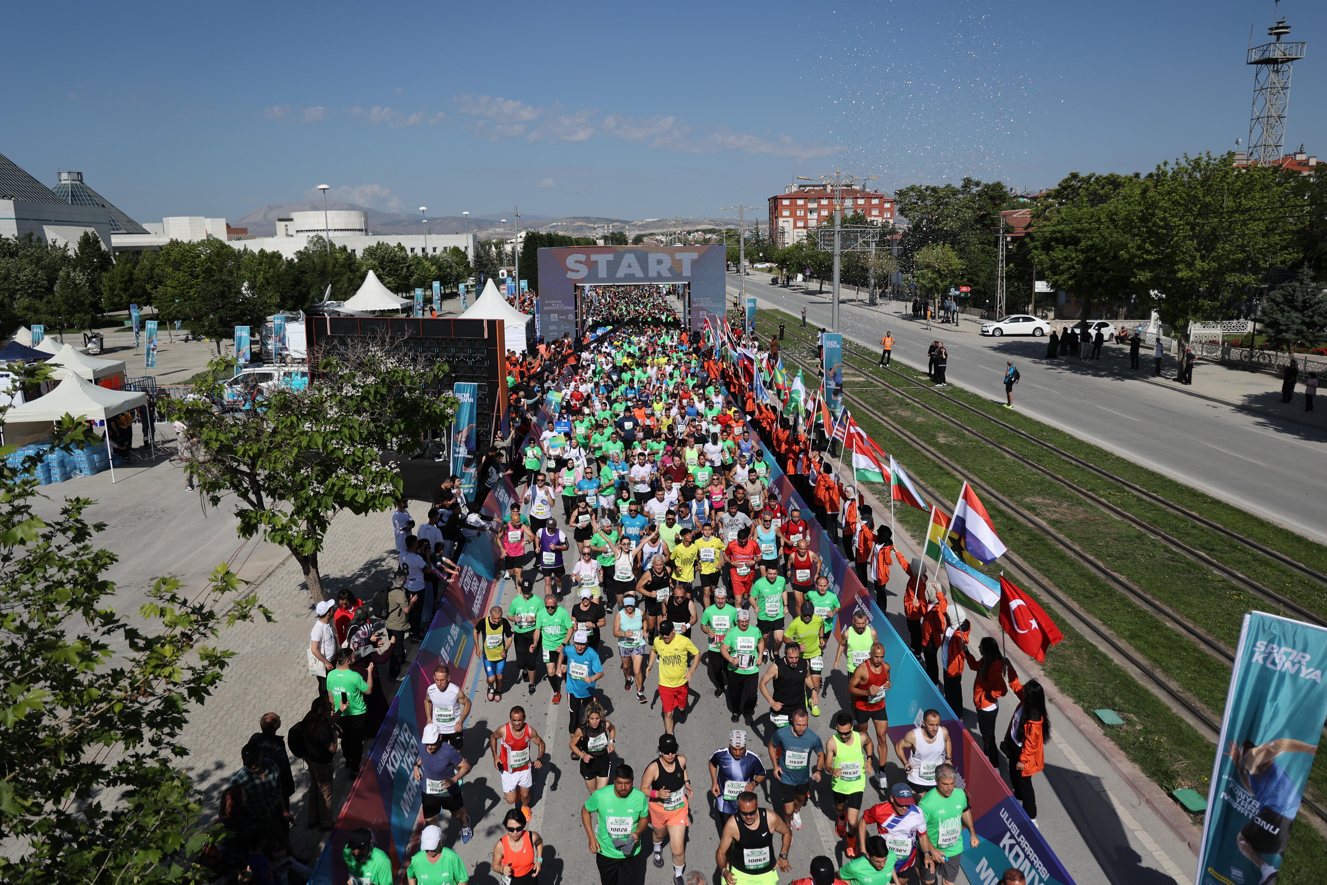 Konya'da 4. Uluslararası Konya Yarı Maratonu kayıt süreci başladı
