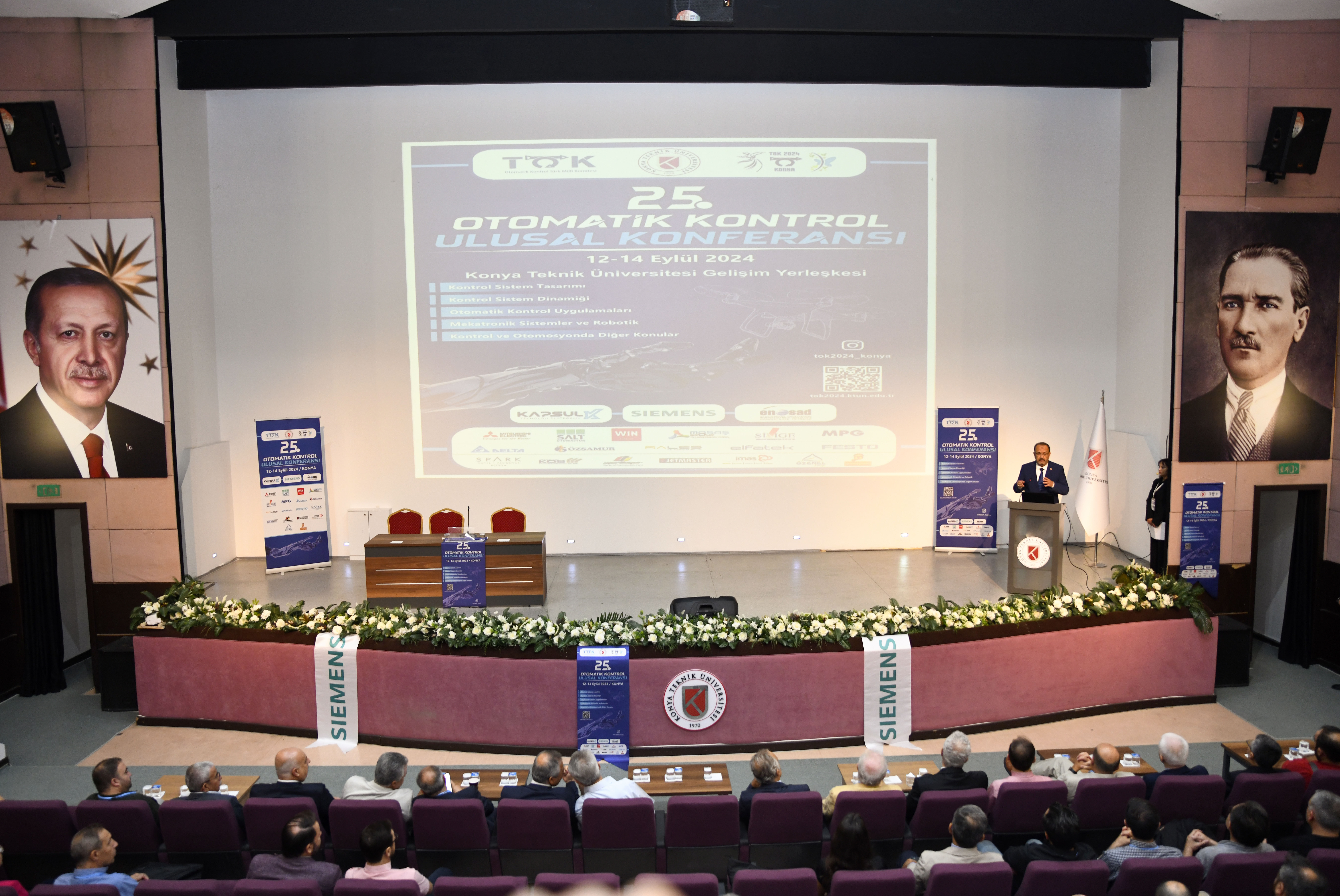 25. Otomatik Kontrol Ulusal Konferansı KTÜN ev sahipliğinde başladı