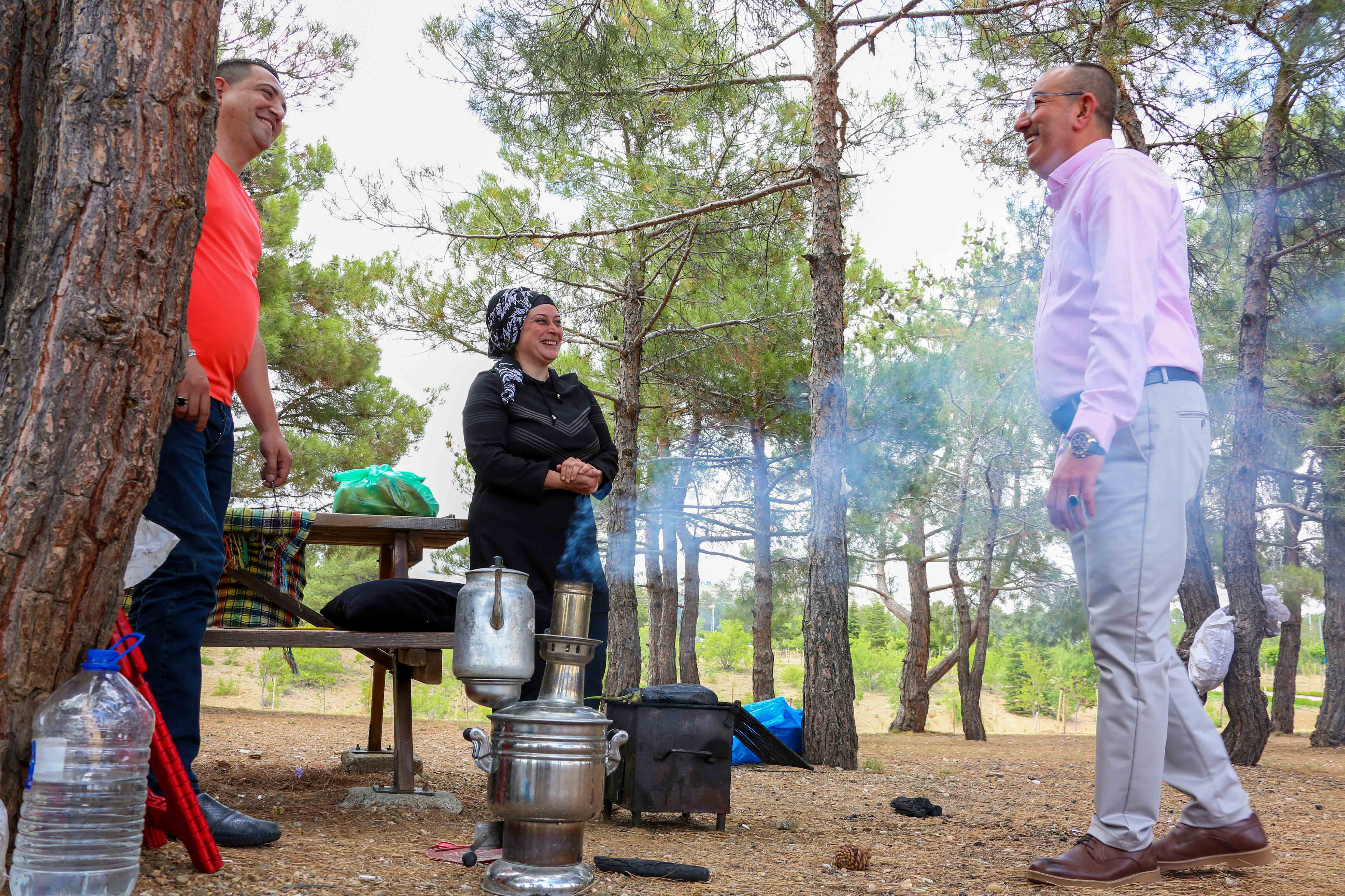 Konyalı piknikçilerin tercihi Dutlu Millet Bahçesi