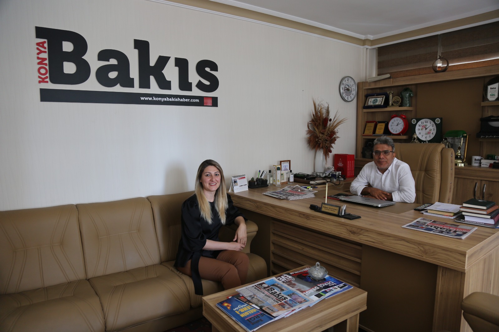 Anadolu Birlik Holding'den Konya Bakış Gazetesi'ne ziyaret