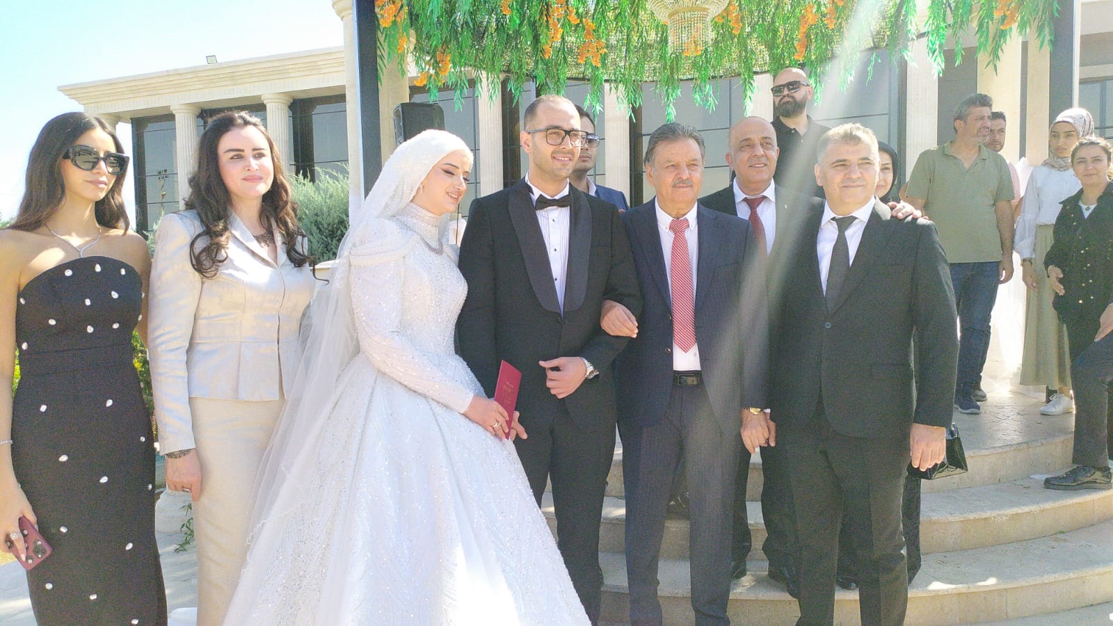 Korkmaz ve Baran ailelerinin mutlu günü