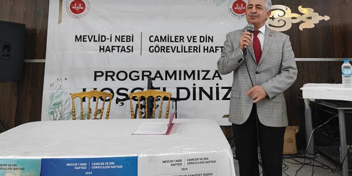 Adıyaman'da "Mevlid-i Nebi ile Camiler ve Din Görevlileri Haftası" kutlandı