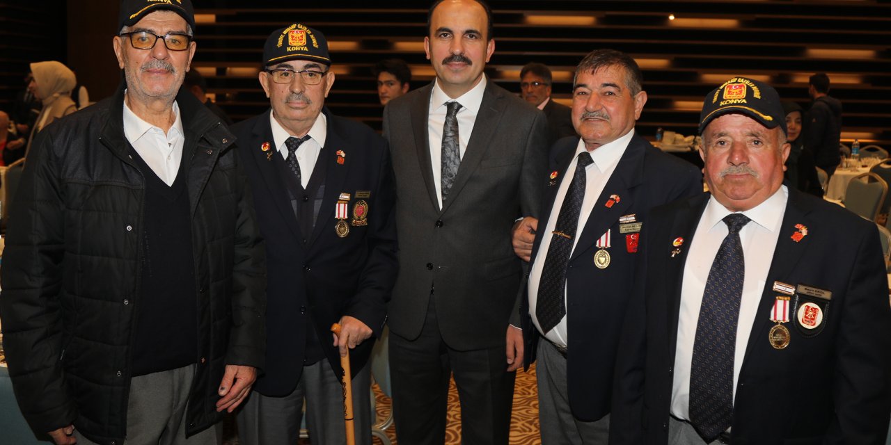 “Gazilerimiz vatan ve bayrak sevgisinin yaşayan sembolleridir”