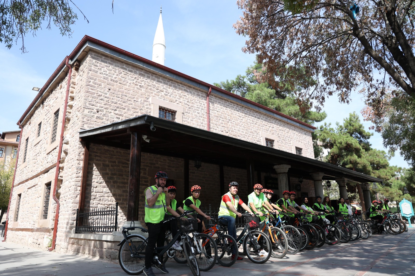 Konya'da lise öğrencileri şehri keşfediyor