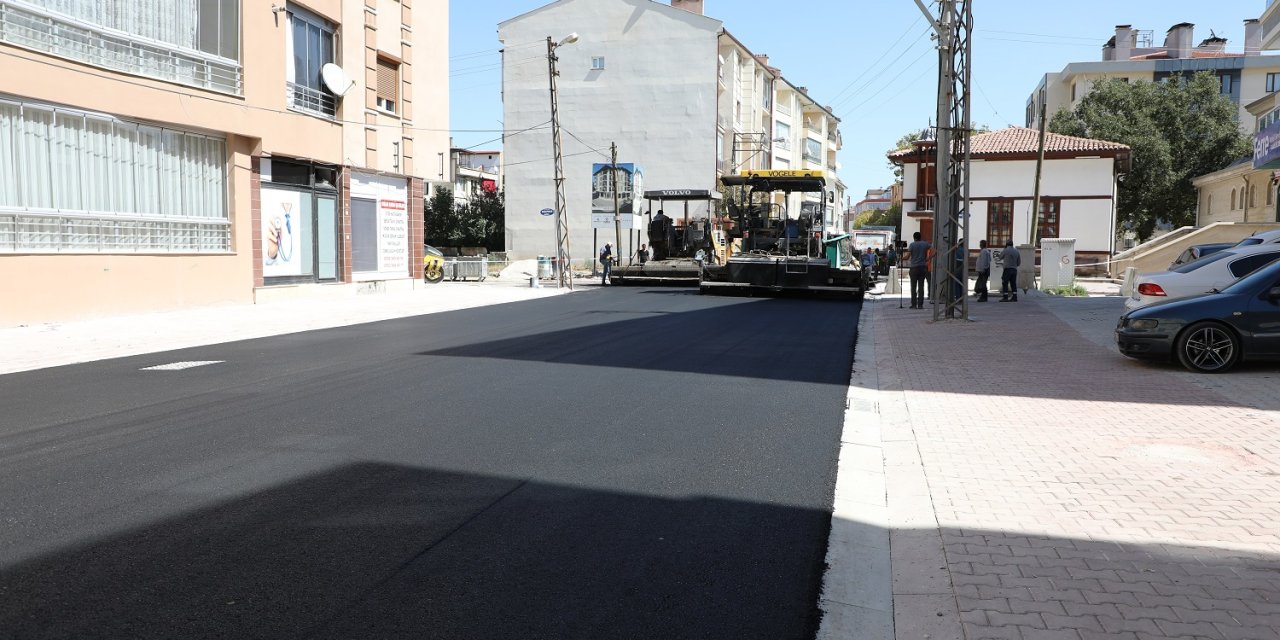Keçeciler Caddesi’ndeki yol çalışmalarının ilk etabı tamamlandı