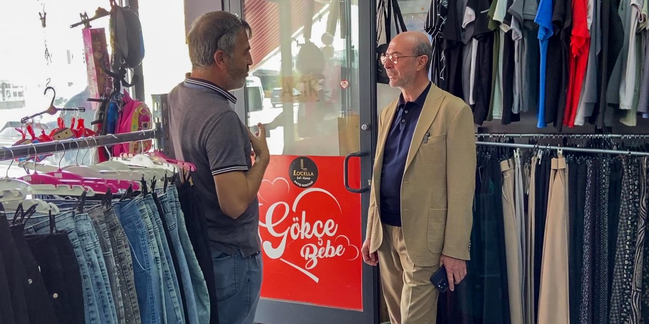 Başkan Pekyatırmacı esnaf ziyaretlerini sürdürüyor