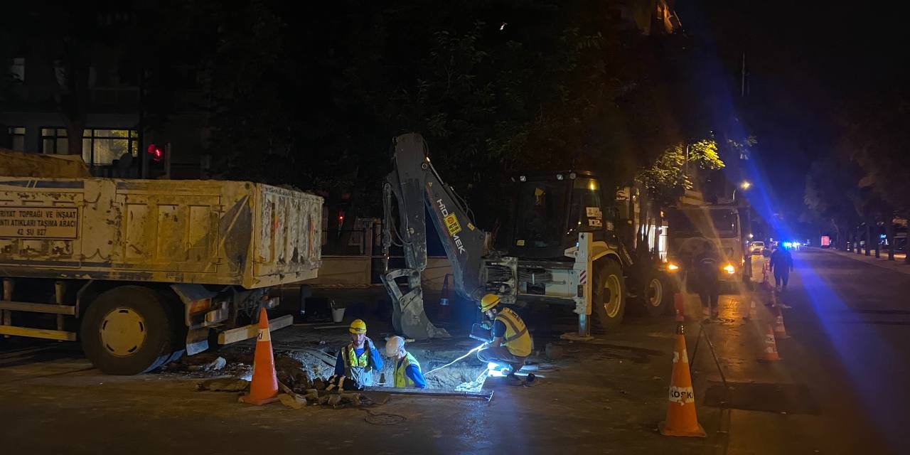 KOSKİ vana operasyonlarıyla su kesintilerini minimuma indiriyor