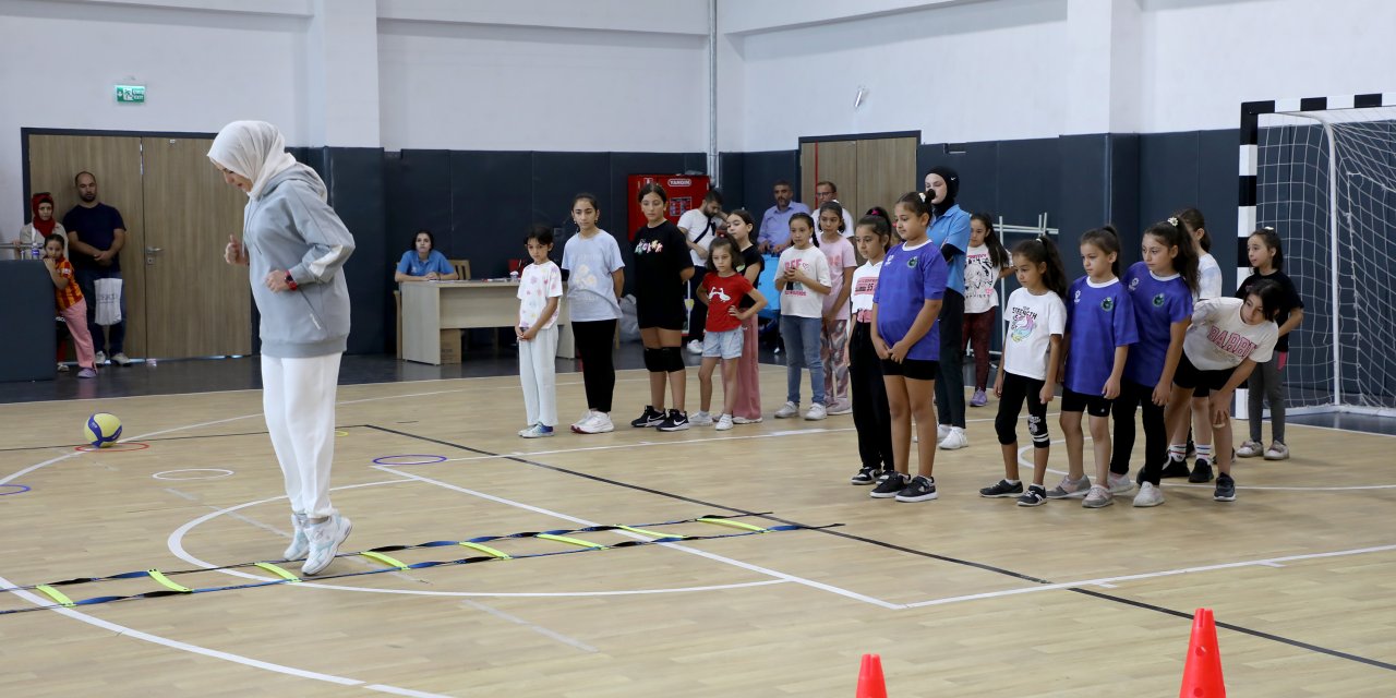 Karatay Belediyespor’da voleybol altyapı seçmeleri tamamlandı
