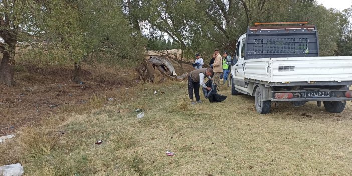 GÖRÜNTÜLER KONYA'DAN! Belediye el attı