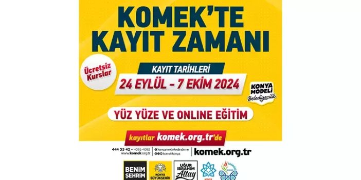 KOMEK kayıt 2024 Yetişkin Güz Dönemi başladı!  KOMEK KAYIT NASIL YAPILIR?