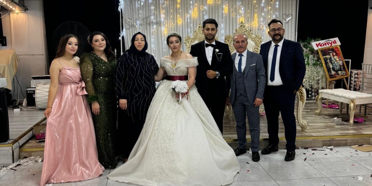 Birer ve Candan ailelerinin mutlu günü