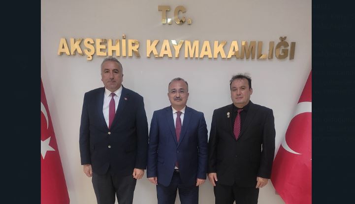 Harp Malulü Gaziler Derneği’nden Kaymakam Özel’e teşekkür ziyareti