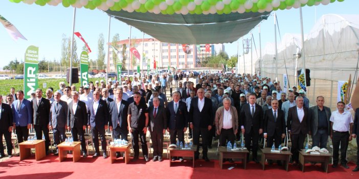 ERKOYUNCU ÜRETİCİNİN YANINDA! Konya'da Tarla günleri etkinliği yapıldı