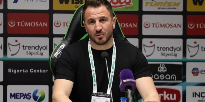KONYASPOR TEKNİK DİREKTÖRÜ ÇAMDALI'DAN TRABZON AÇIKLAMASI