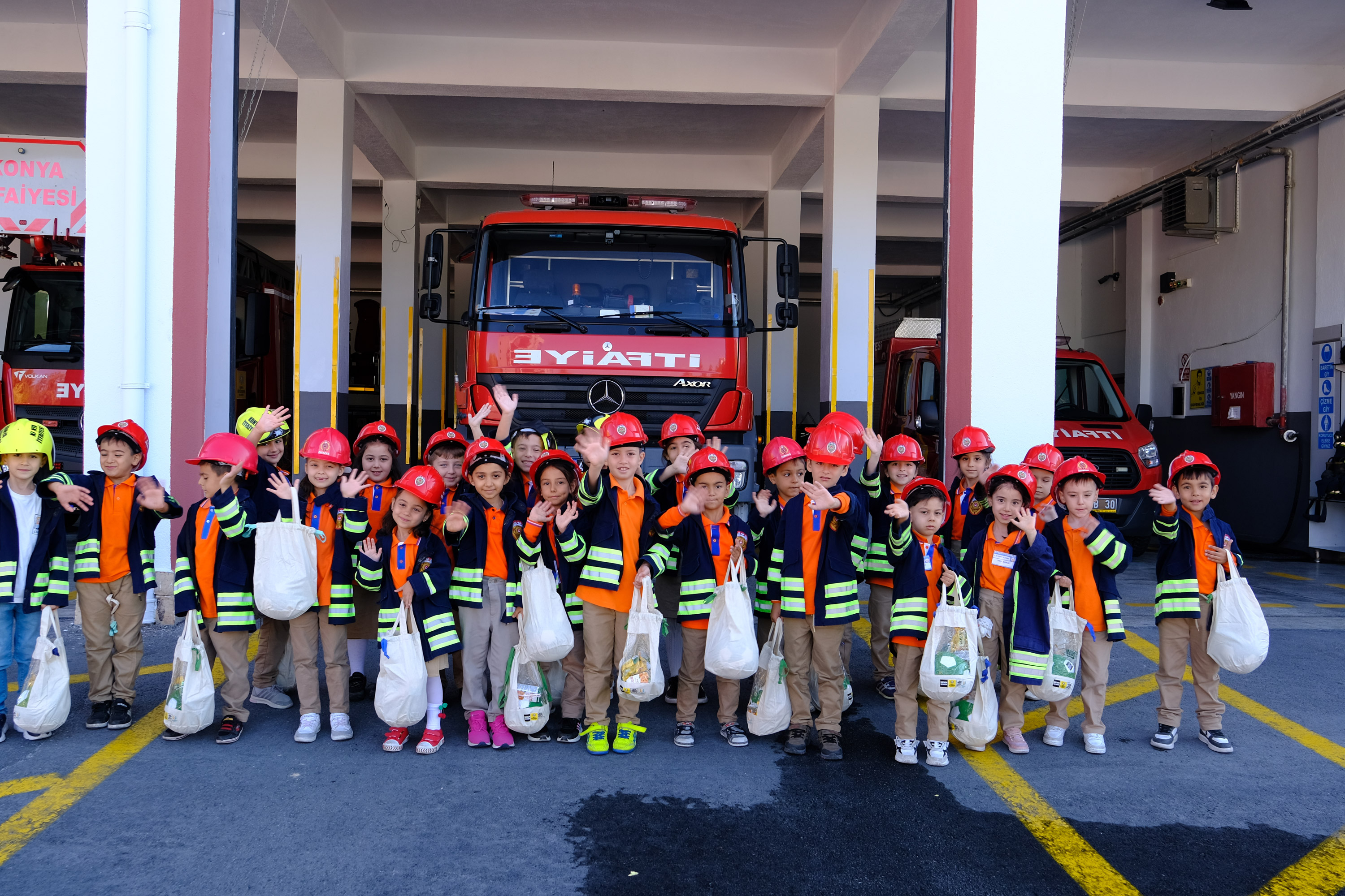 Konya Büyükşehir’den 32 bin öğrenciye yangın ve afet bilinci eğitimi