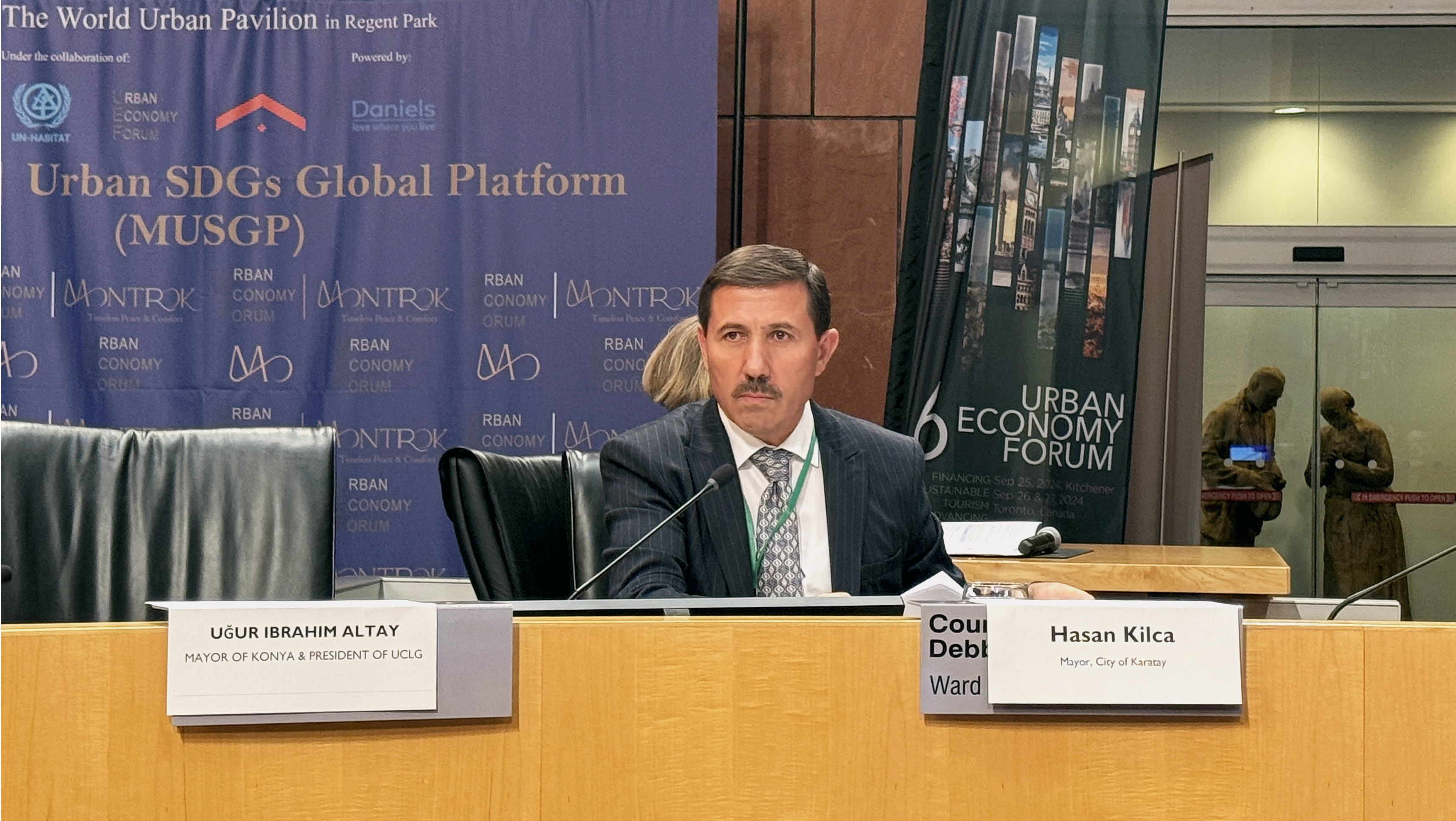 Başkan Hasan Kılca, “6’TH Urban Economy Forum 2024”te dünyaya seslendi