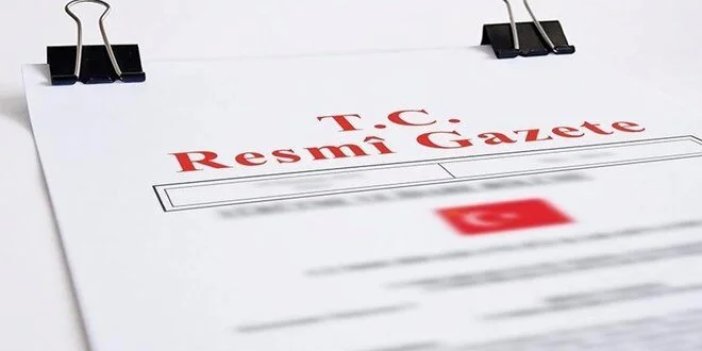 30 Eylül 2024 tarihli Resmi Gazete kararları