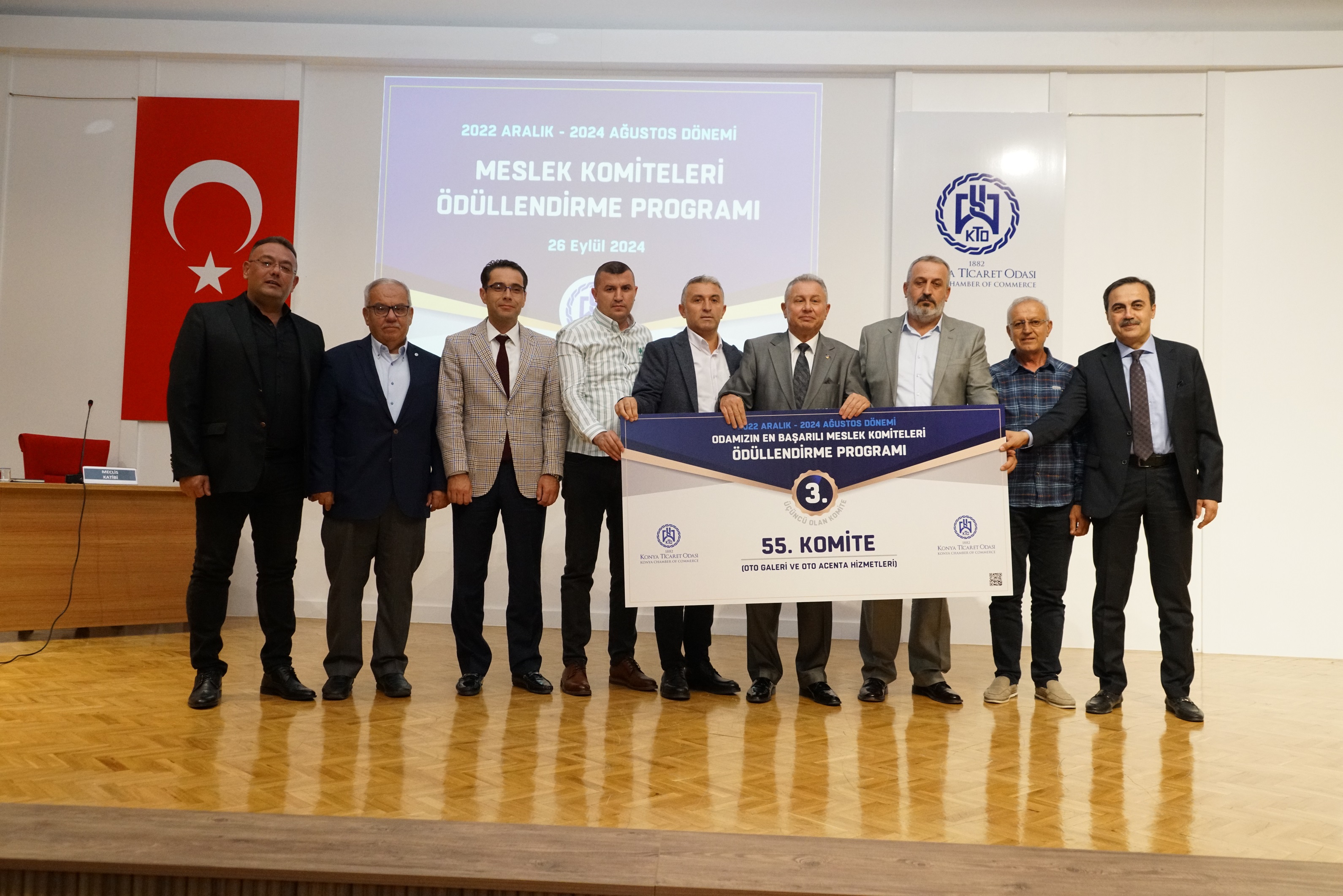 Konya Ticaret Odası’nın Müşterek Meslek Komiteleri ve Eylül ayı Meclis Toplantısı gerçekleştirildi