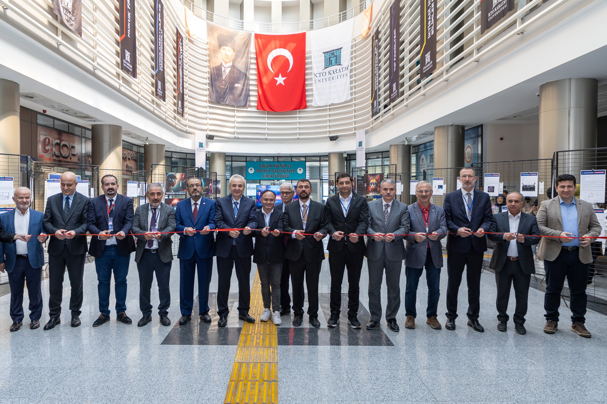 KTO Karatay Üniversitesi'nde "Teknoloji Köprüsü: İnovasyon ve İş Birliği Proje Pazarı" Gerçekleşti