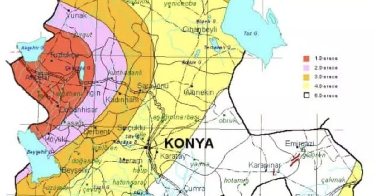 Konya'nın Deprem Riski ve Fay Hatları: Depremlerin devamı gelir mi?