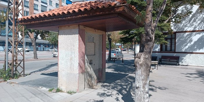 Konya'daki Nasrullah Çeşmesi ilgi çekiyor