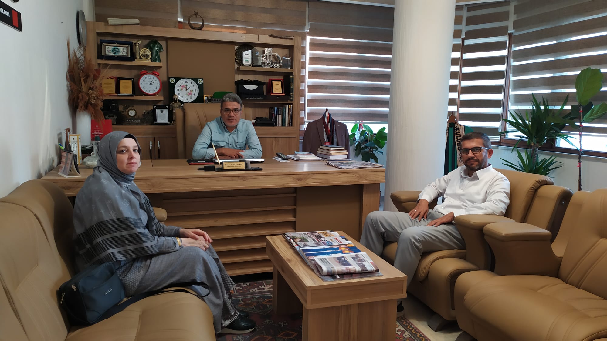 Aden Eğitim Derneği’nden Konya Bakış Gazetesi'ne ziyaret