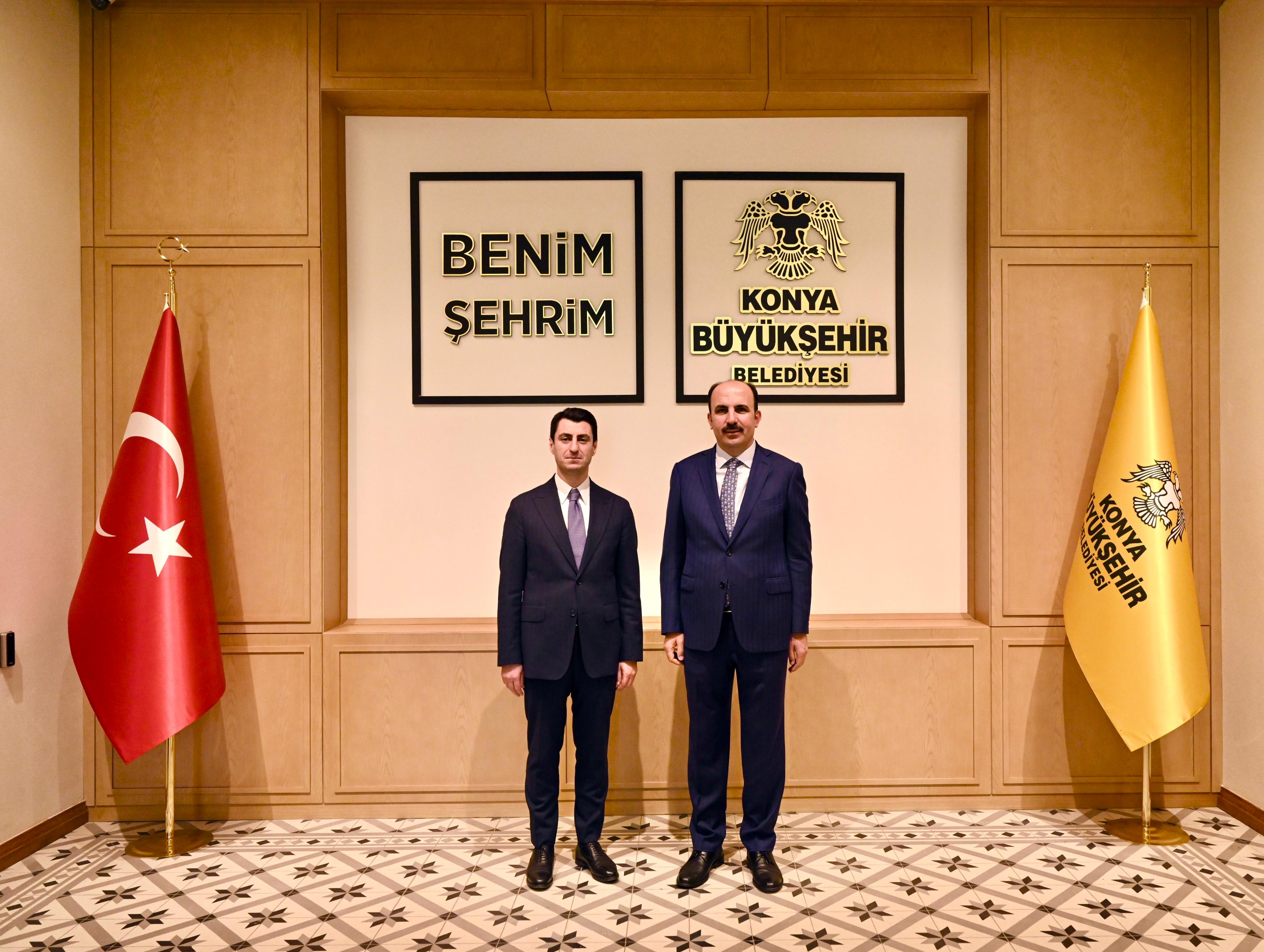 Milli Eğitim Bakan Yardımcısı Macit, Başkan Altay’ı ziyaret etti